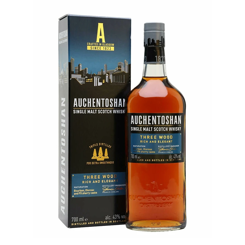 Auchentoshan Three Wood Malt Whisky 3 Auchentoshan Three Wood Malt Whisky