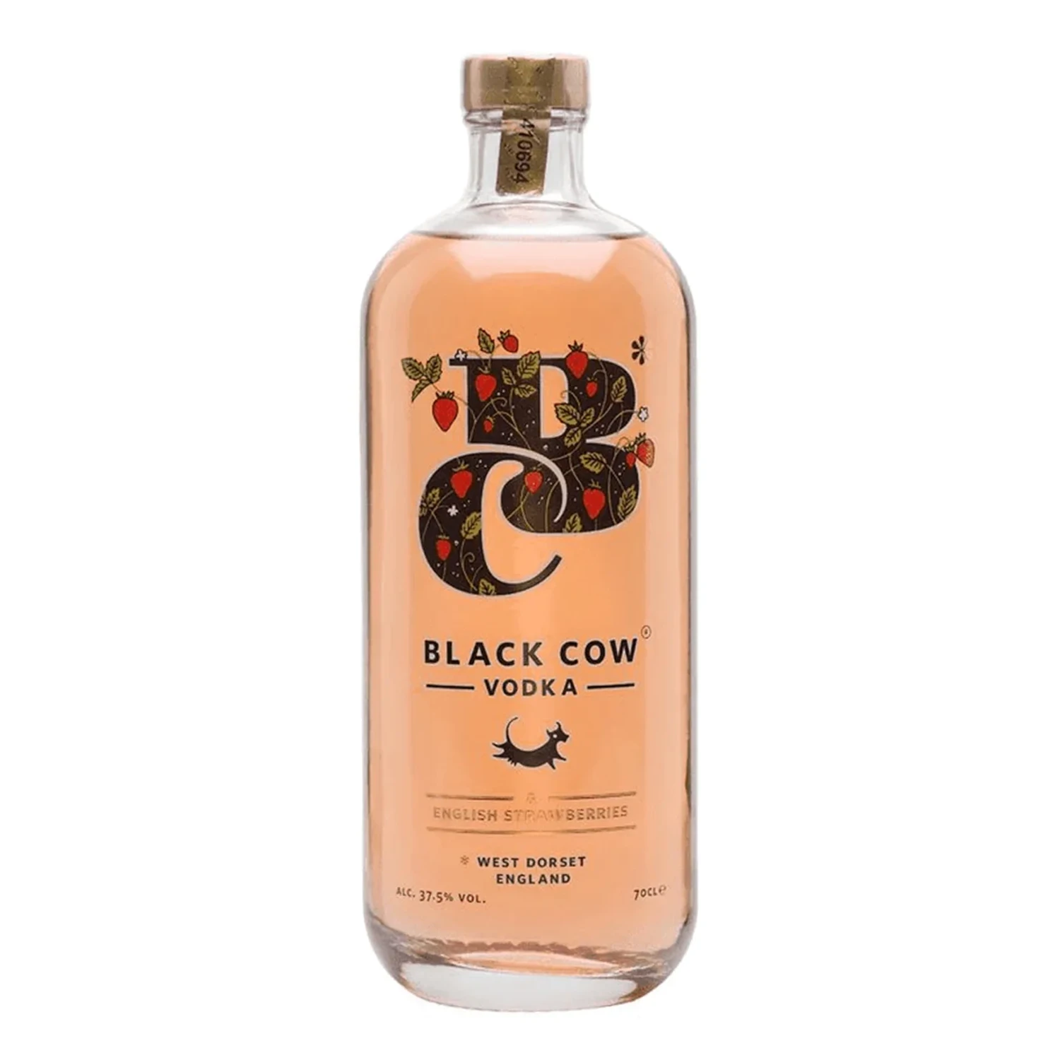 Black Cow English Strawberries Vodka 3 Black Cow English Strawberries Vodka