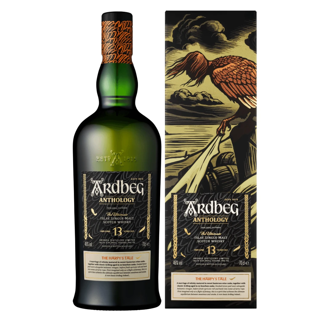 Ardbeg Anthology The Harpy's Tale 13yr Old Single Malt Whisky 3 Ardbeg Anthology The Harpy's Tale 13yr Old Single Malt Whisky
