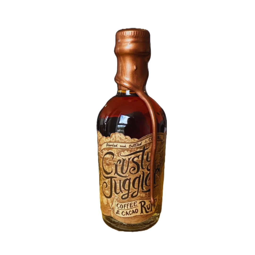 Crusty Juggler MINIATURE Coffee & Cacao Rum 50ml 3 Crusty Juggler MINIATURE Coffee & Cacao Rum 50ml