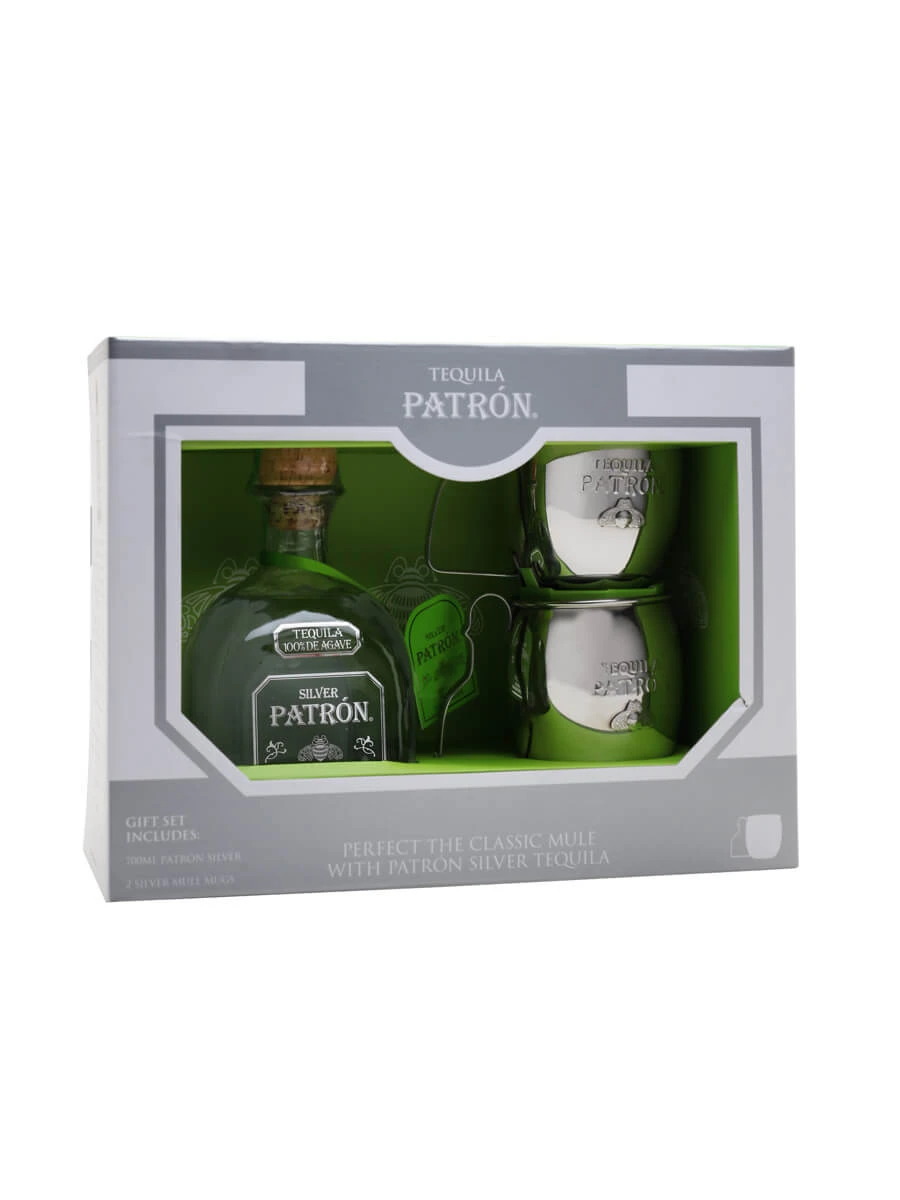 Patron Silver Tequila Mule Mugs Gift Set 4 Patron Silver Tequila Mule Mugs Gift Set - Image 2