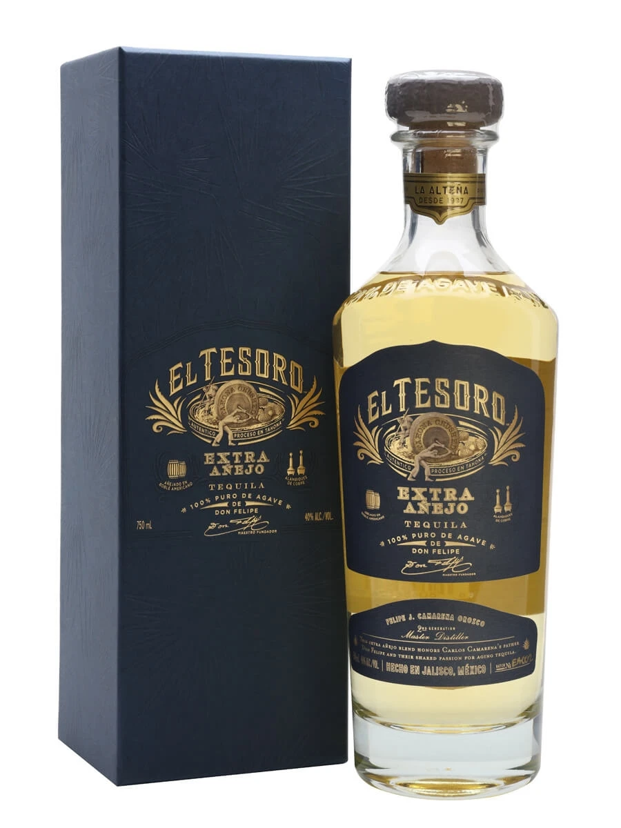 El Tesoro Extra Anejo Tequila 3 El Tesoro Extra Anejo Tequila